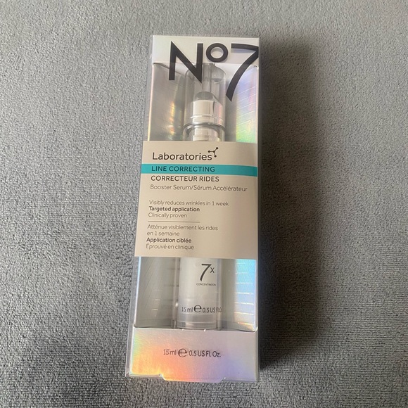 NIB NWT No7 Laboratories Line Correcting Booster Serum - Picture 8 of 15